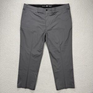 Oak Hill Tech Pants Men's 46x28 Gray Straight Fit Golf Performance Smart Casual